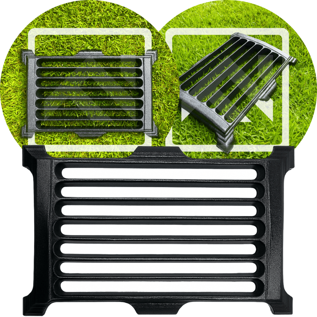 Capacho Rústico Reforçado Em Alumínio Fundido Decoração Sítio Fazenda Roça Quintal Metal Limpa Barro