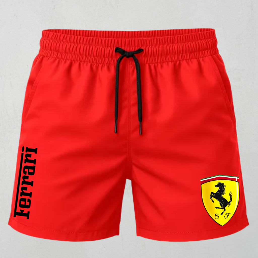 Short Bermuda Tactel Mauricinho Estilo Premium Ferrari Esportivo em Oferta na Shopee