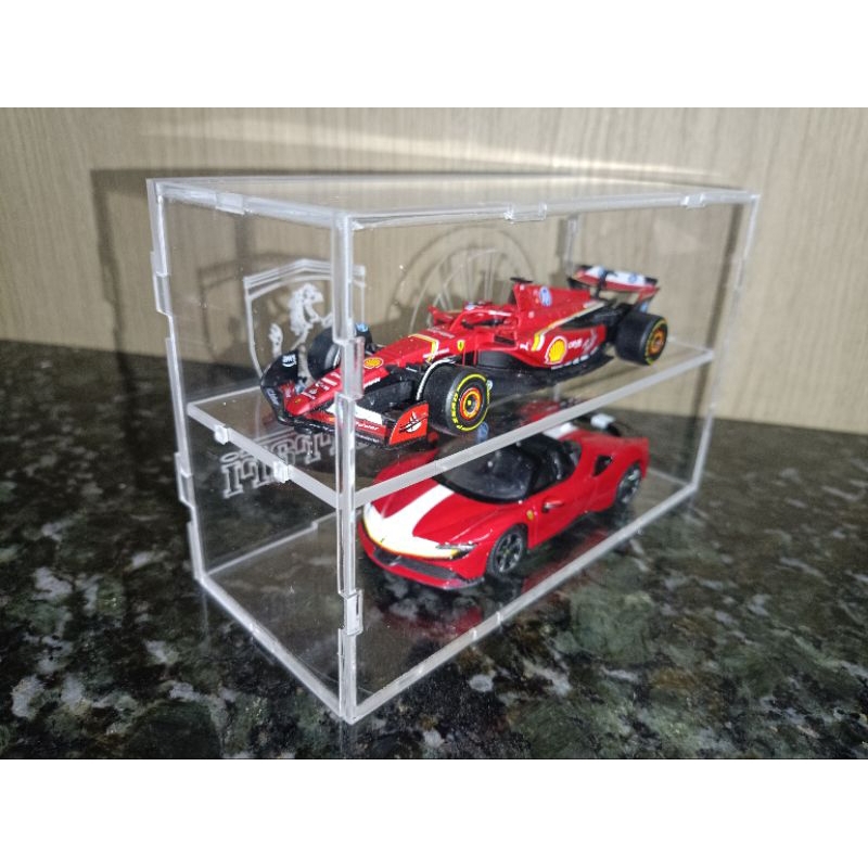Case Expositor em Acrílico Miniaturas Shell, Expositor Shell Lendas Colecionáveis, Sem Miniaturas