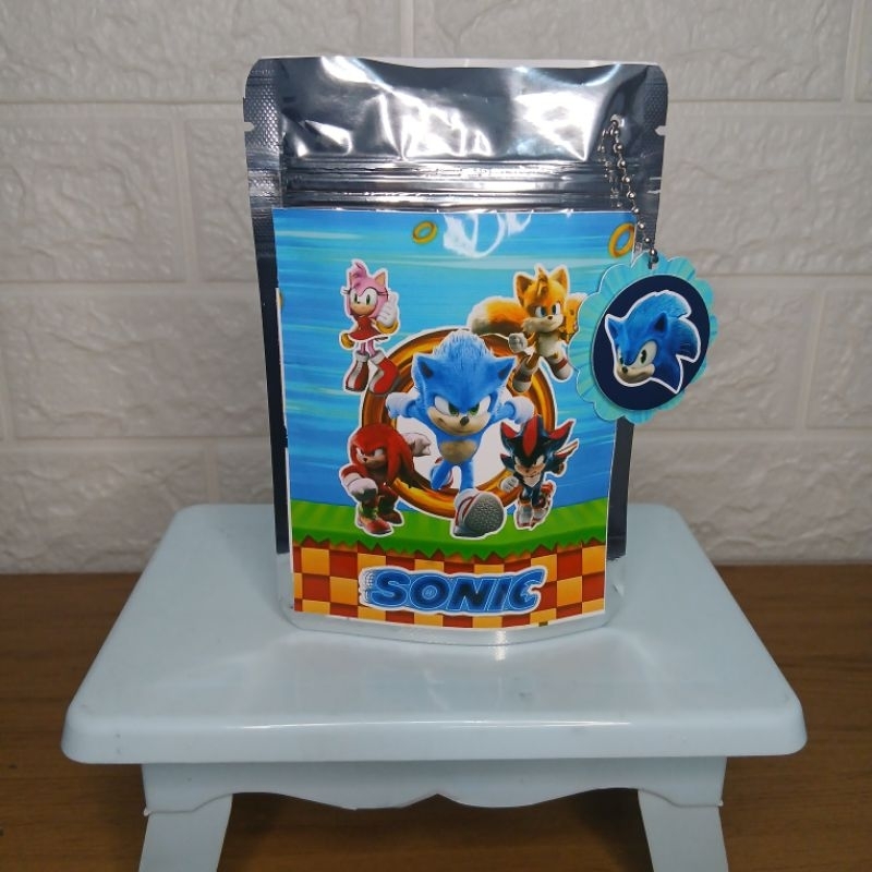 Saquinho Metalizado Ziplock 10x15 Relâmpago McQueen Carros Personalizado /Lembrancinha de Festa /Aniversário