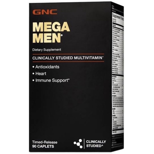 Mega men 90 caps Gnc! multivitaminico importado E.u.A