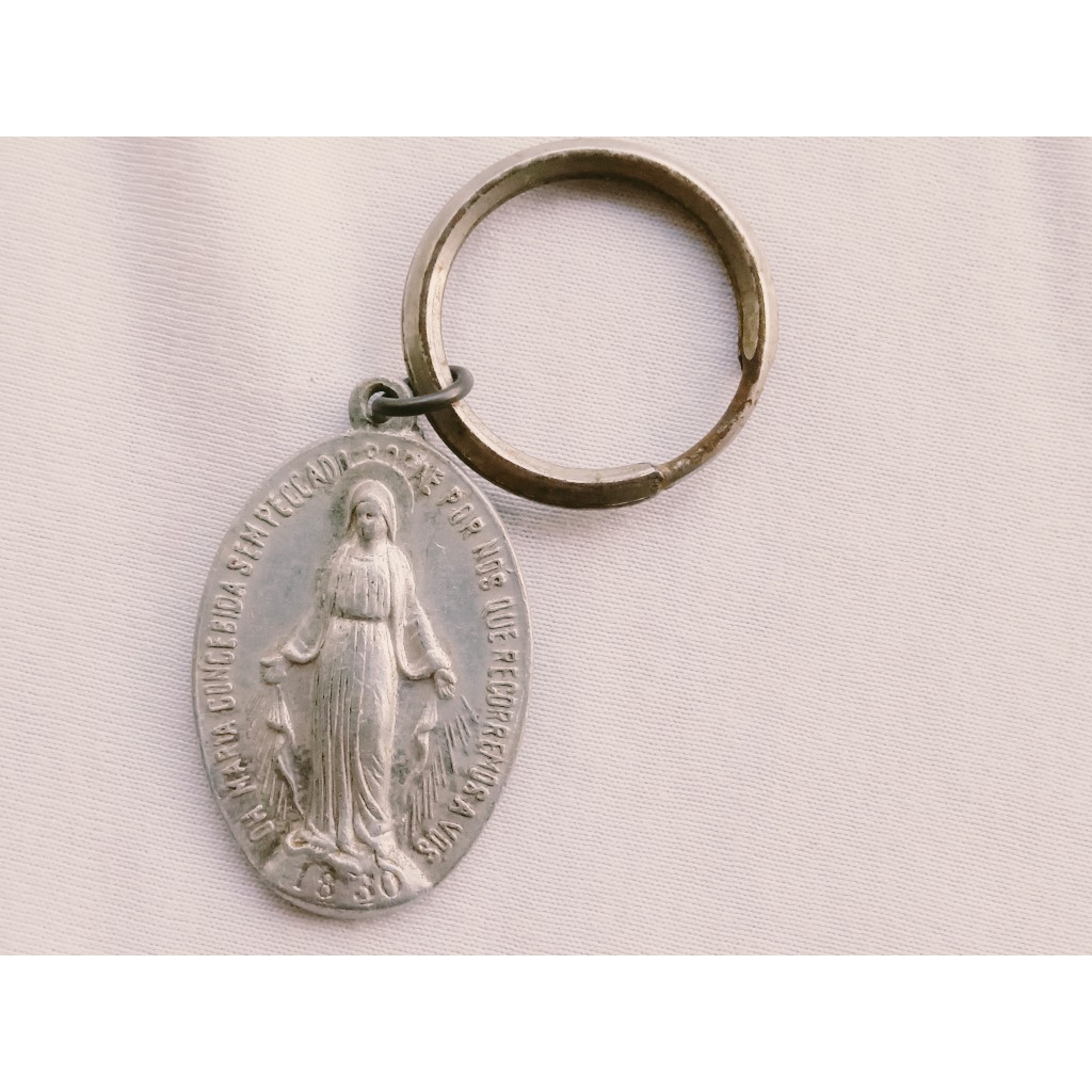 Medalha antiga Nossa Senhora - B52