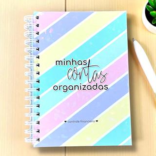 Planner Financeiro - Minhas Contas Organizadas Agenda Financeira em Oferta na Shopee