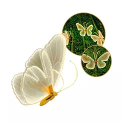 Borboleta de LED para Decoração com Movimento - 40cm