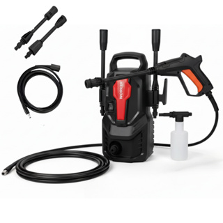 Lavadora Alta Pressão Worker 1305 PSI 1200W Jato Ajustável Stop Total Casa e Carro em Oferta na Shopee