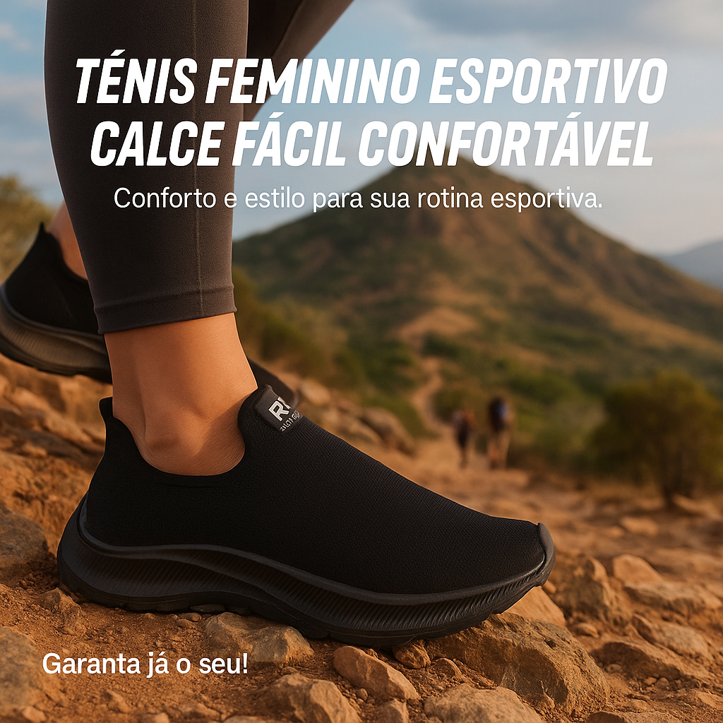 Tênis Feminino Esportivo - Conforto e Estilo Para Sua Rotina 34 ao 40 - Garanta já o Seu! em Oferta na Shopee