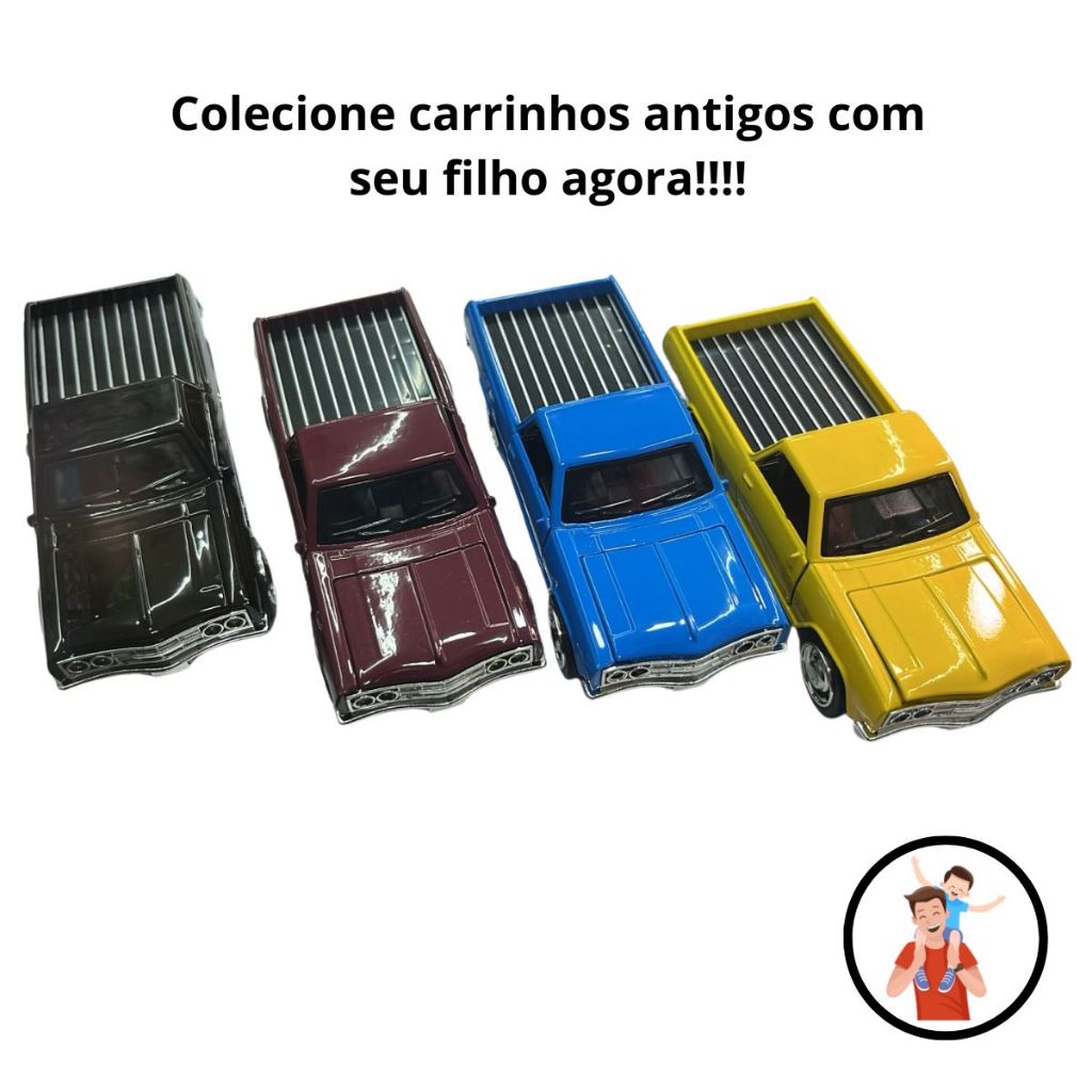 Brinquedos Carrinhos Antigos Miniatura Ferro Fundido Cores Variadas