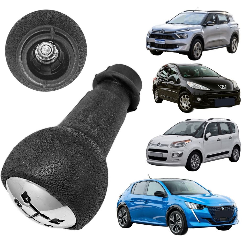 Peça Manopla De Substituição Marcha Câmbio Manual Citroen C3 Tendance C4 Aircross Xsara Picasso