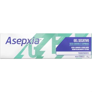 Gel Secativo de Cravos e Espinhas Asepxia com 15g em Oferta na Shopee