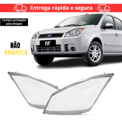 Par/Un Lente Farol Fiesta Hatch Sedan 2008 2009 2010 Lentes