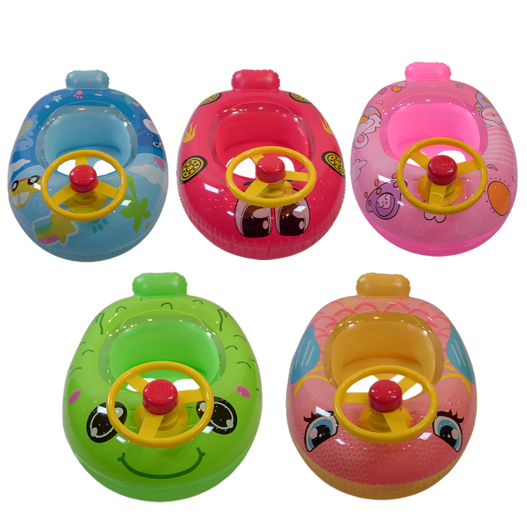 Boia Inflável 3D Carrinho Volante Com Assento e Apoio - Resistente - Certificado Inmetro em Oferta na Shopee