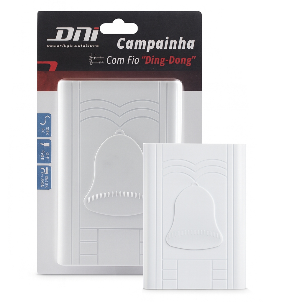 Campainha Musical Residencial Comercial Som Ding - Dong 220v