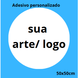Adesivo Personalizado – Personalize com Sua Logo ou Imagem/ Tamanho variados em Oferta na Shopee