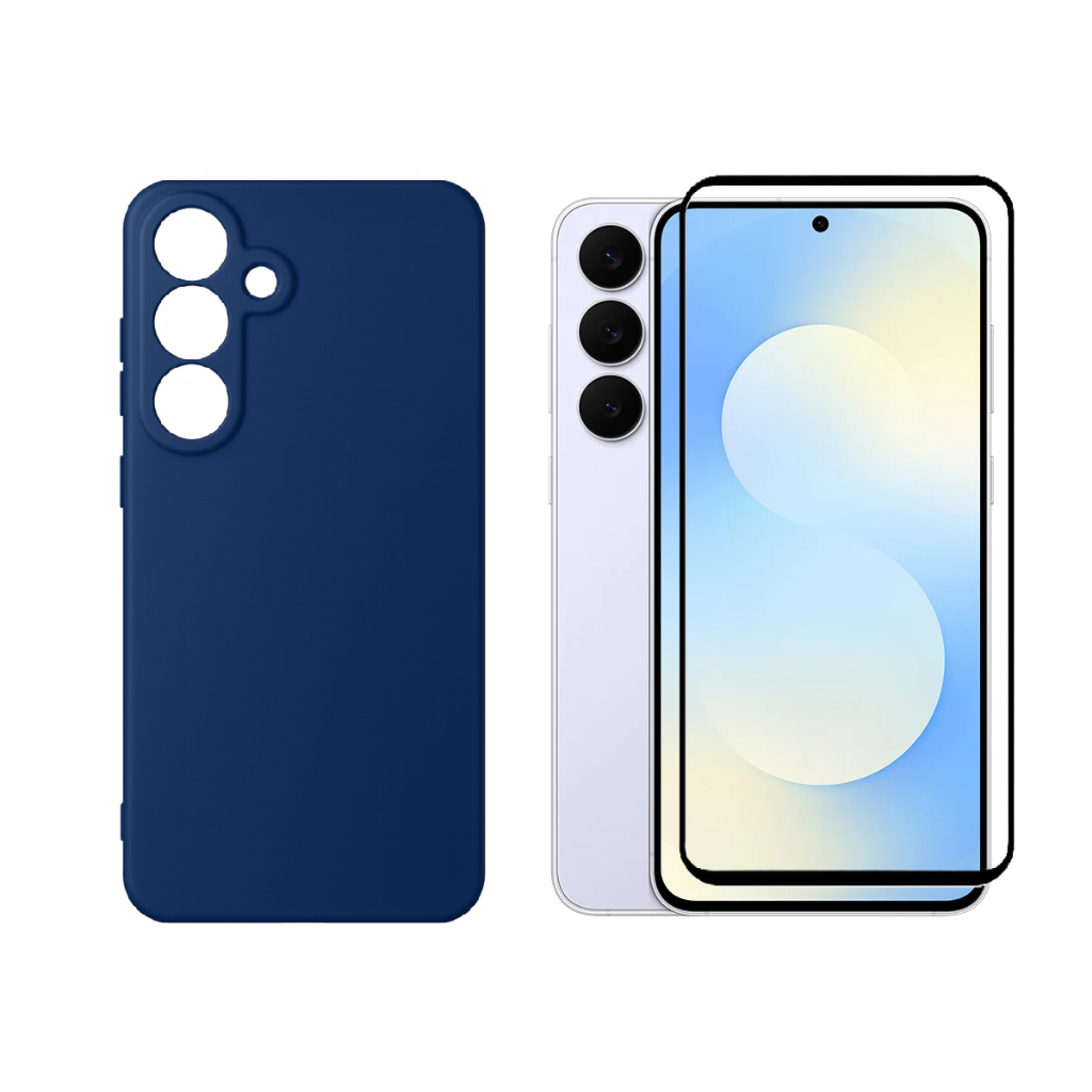 Proteção para Samsung S25 Fe Capa Capinha Case com ou sem Película Vidro Cerâmica aveludada — imagem 2 de 2