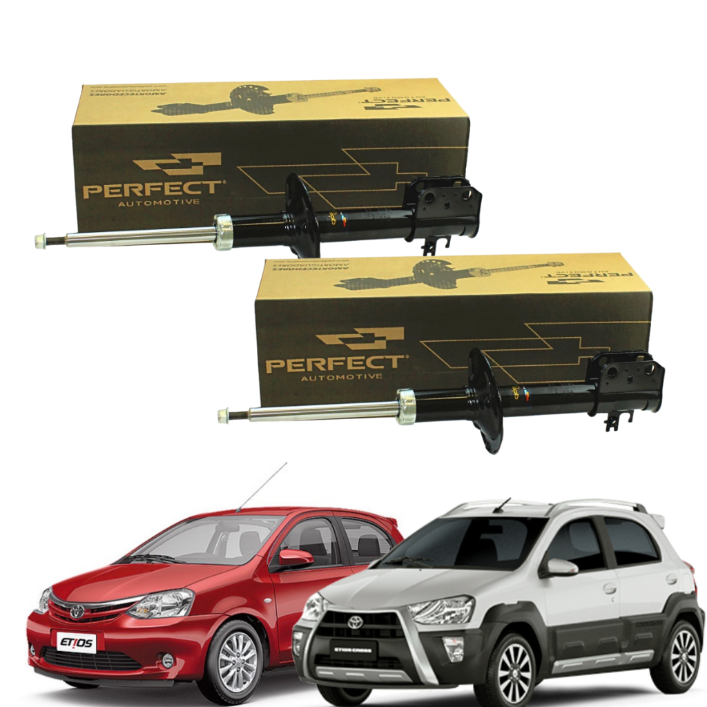 Par Amortecedores Dianteiro Etios Cross Etios 2012 a 2021 Perfect Amd0713