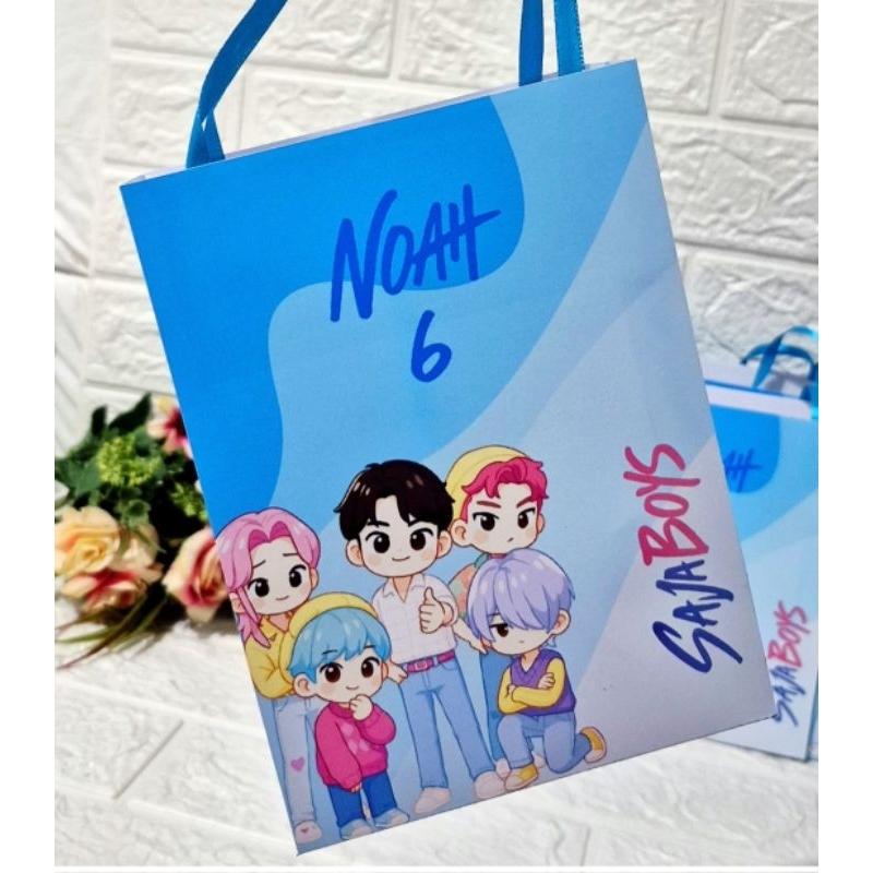 Sacolinha Personalizada - lembrancinha  - pegue e monte - papelaria personalizada  - kit festa - sacolinha Personalizada