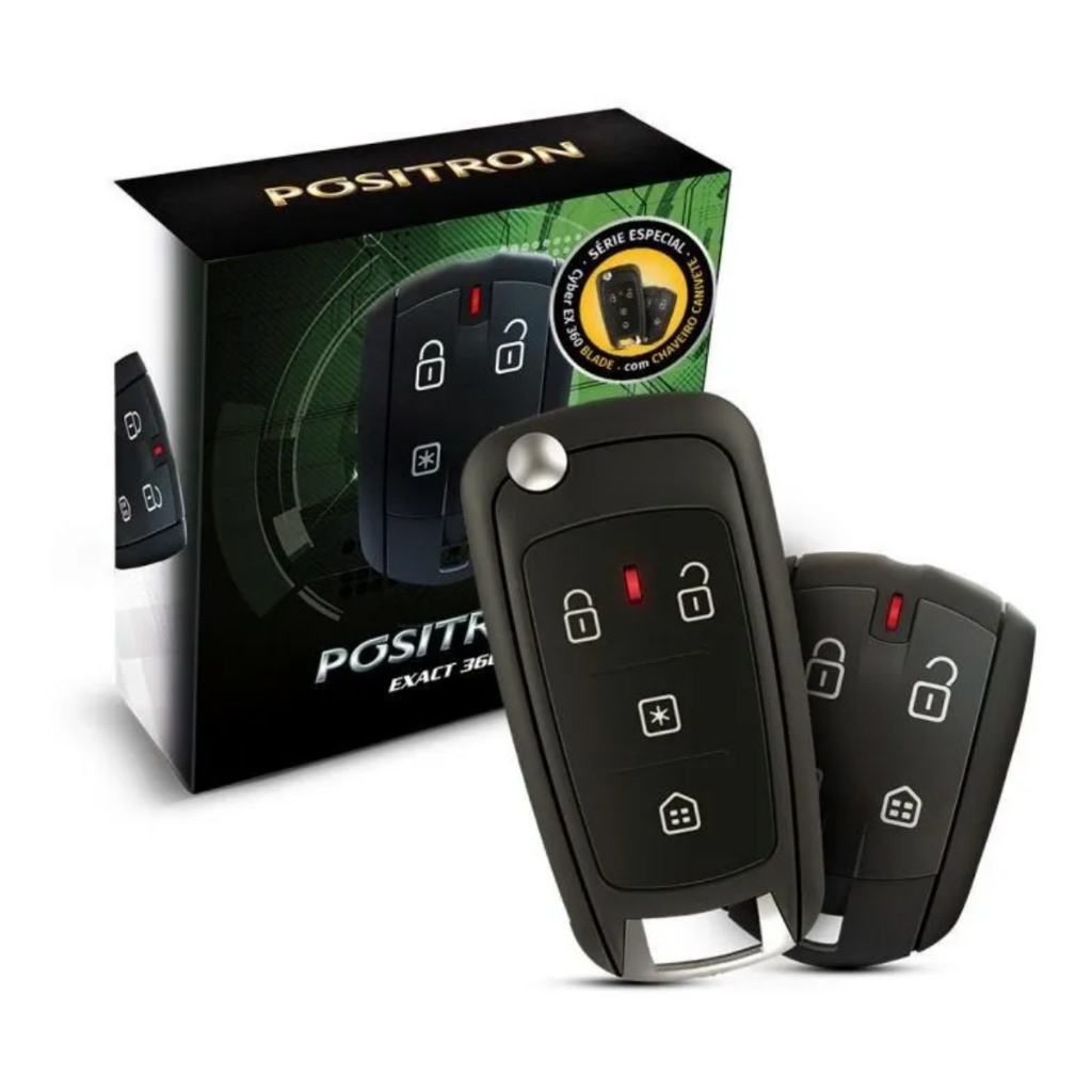 Alarme Positron Exact Com Chave Canivete Universal em Oferta na Shopee