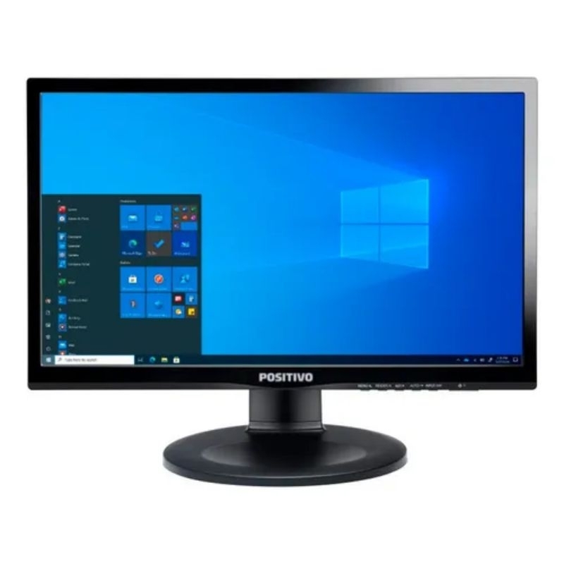 Monitor Positivo 22 Polegadas Full HD HDMI/VGA/DP