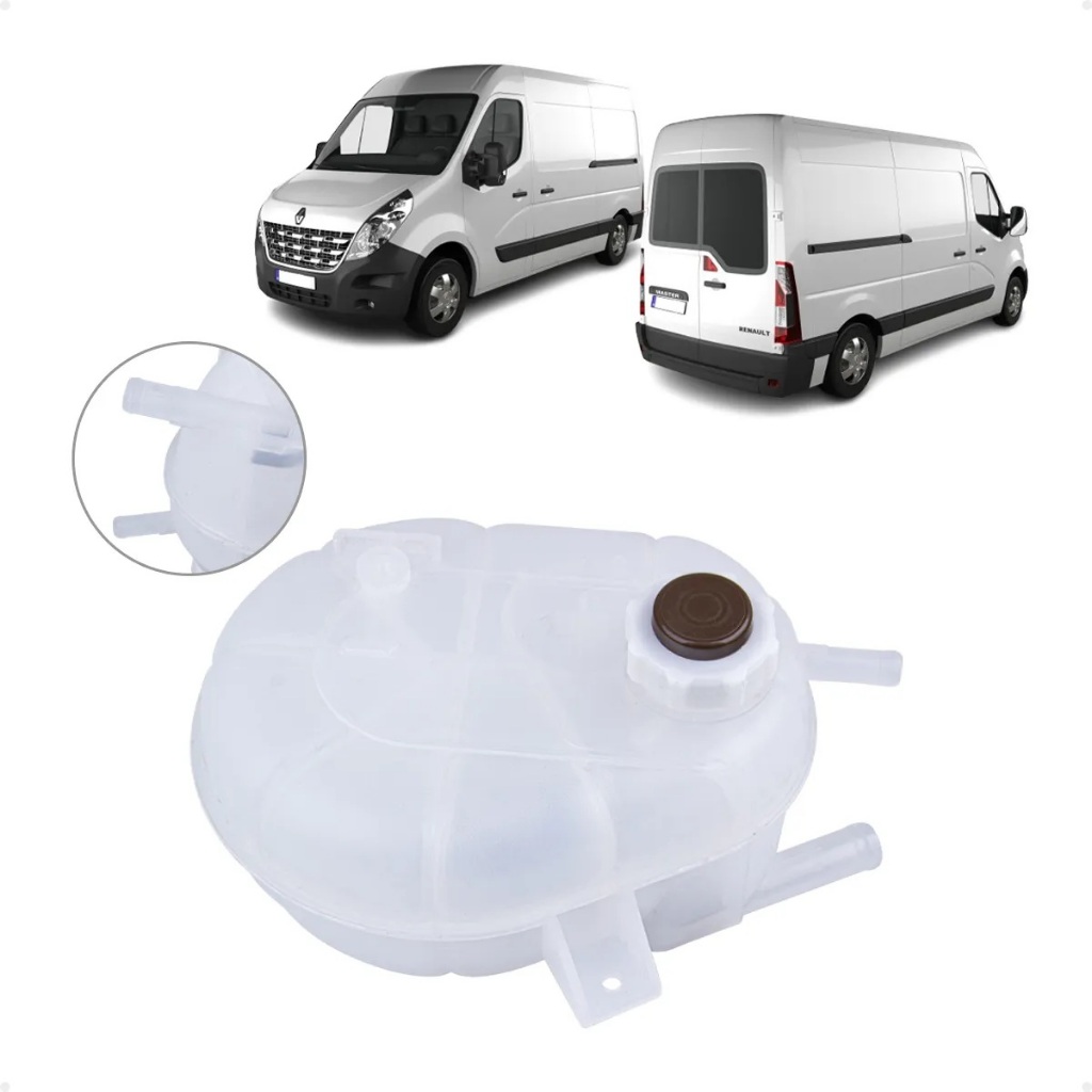 Reservatório de água Renault Master 2.5 16v 2004-2011/ 2.8 8v 2002-2004