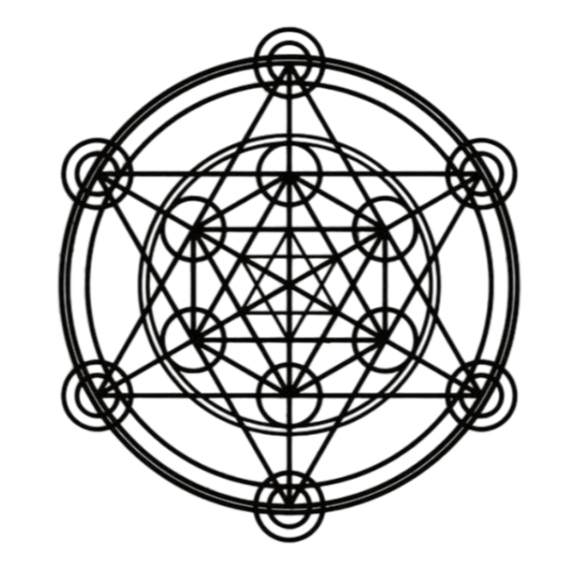 Mandala Cubo Metratron geometria sagrada Aplique de Parede vazado Mdf Quadro Decorativo