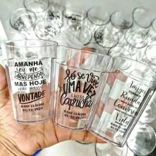 Kit com 20 Copos Lagoinha Americano Personalizado de 190ml em Oferta na Shopee