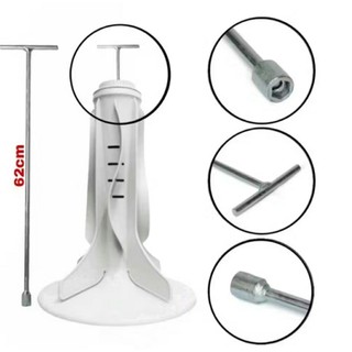 Chave T Cor Azul para Agitador 62cm para Maquina de Lavar
