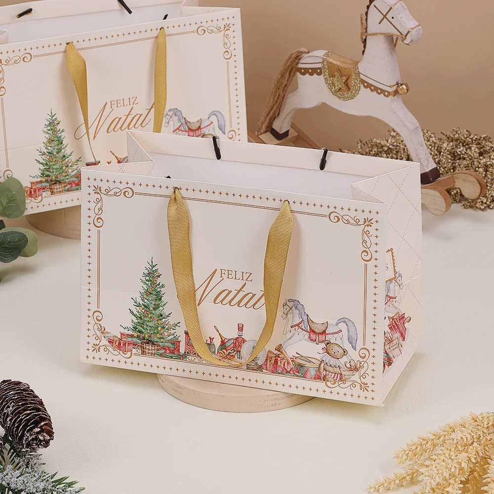 10 SACOLA NATAL 26X16,5X13CM CANDURA 5053 ( JANGO NATAL 2025) · foto 2