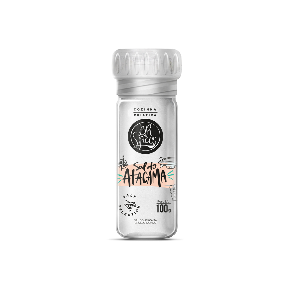 Moedor Sal Do Atacama BR Spices 100G em Oferta na Shopee
