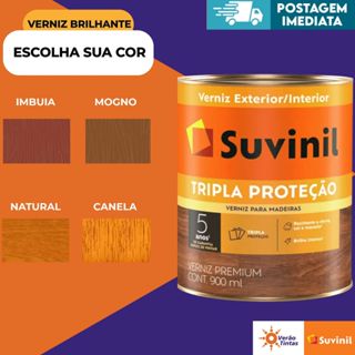 VERNIZ SUVINIL TRIPLA PROTEÇÃO BRILHANTE 900ML VÁRIAS CORES em Oferta na Shopee