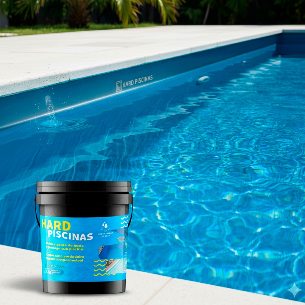 Tinta Para Piscina E Lagos De Alvenaria Acrílica Impermeável 3,6l
