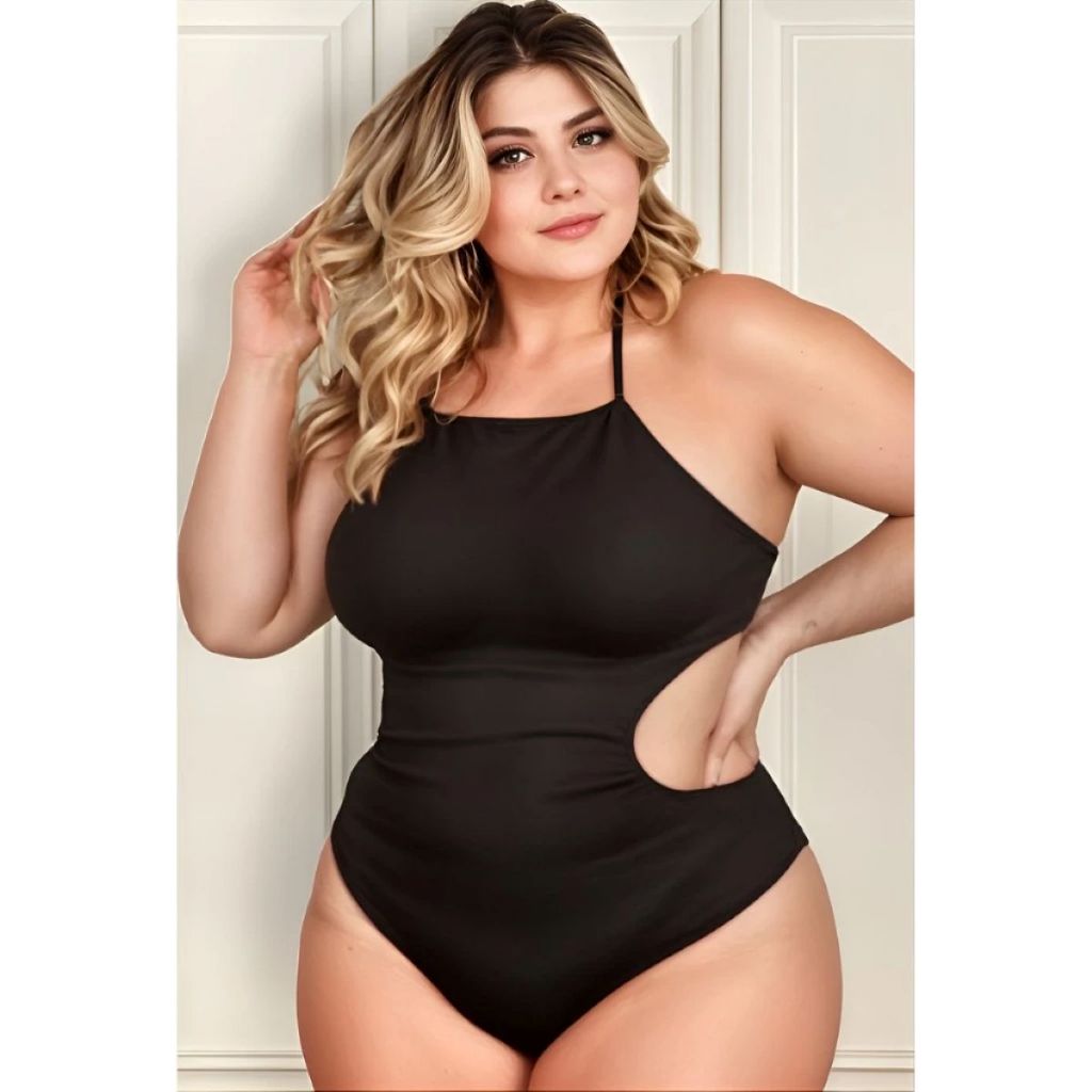 Maiô biquini plus size engana mamae feminino COM BOJO