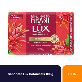 Kit 6un Sabonetes Em Barra Lux Bromélia 100g em Oferta na Shopee