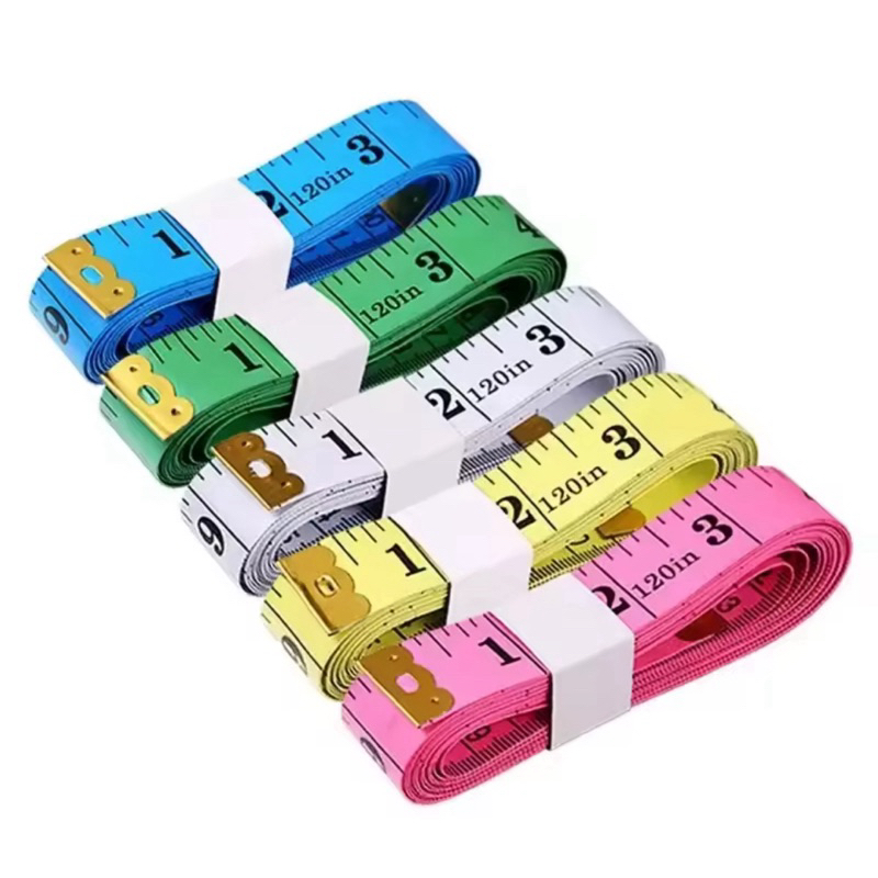 fita metrica corporal emborrachada colorida - 1,5M
