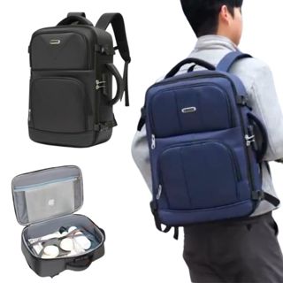 Mochila Masculina Executiva Grande com Cadeado – Para Notebook, Viagem e Trabalho-Antifurto em Oferta na Shopee