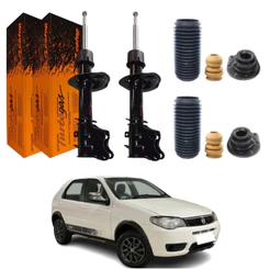 PAR AMORTECEDOR DIANTEIRO PALIO ECONOMY E WAY 2009 A 2016 COFAP + KIT