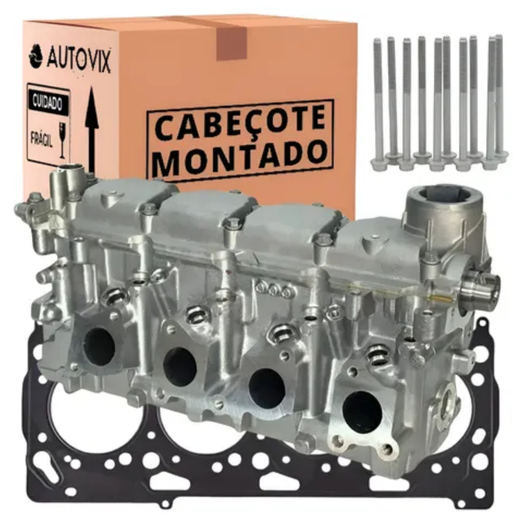 CABEÇOTE NOVO MONTADO PARA VW GOL / VOYAGE / FOX 1.0 8V COM MOTOR EA111 POWER em Oferta na Shopee