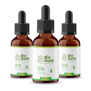 BioGota Original kit 3 meses envio imediato fómula avançada em Oferta na Shopee