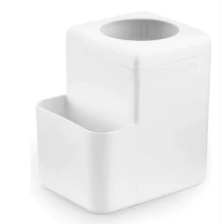Porta Detergente E Bucha 500ml Branco Utilidades De Cozinha Dasplast Ref:0160