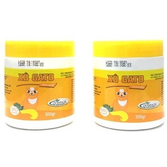 Kit Xô Gato Educador 300gr Granulado Repelente Quimiagri