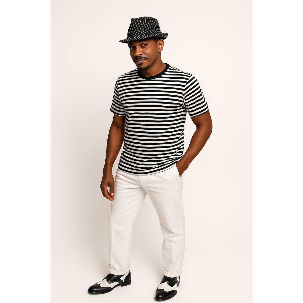 CAMISETA MALHA LISTRADA UMBANDA CANDOMBLÉ MALANDROS CANDOMBLÉ