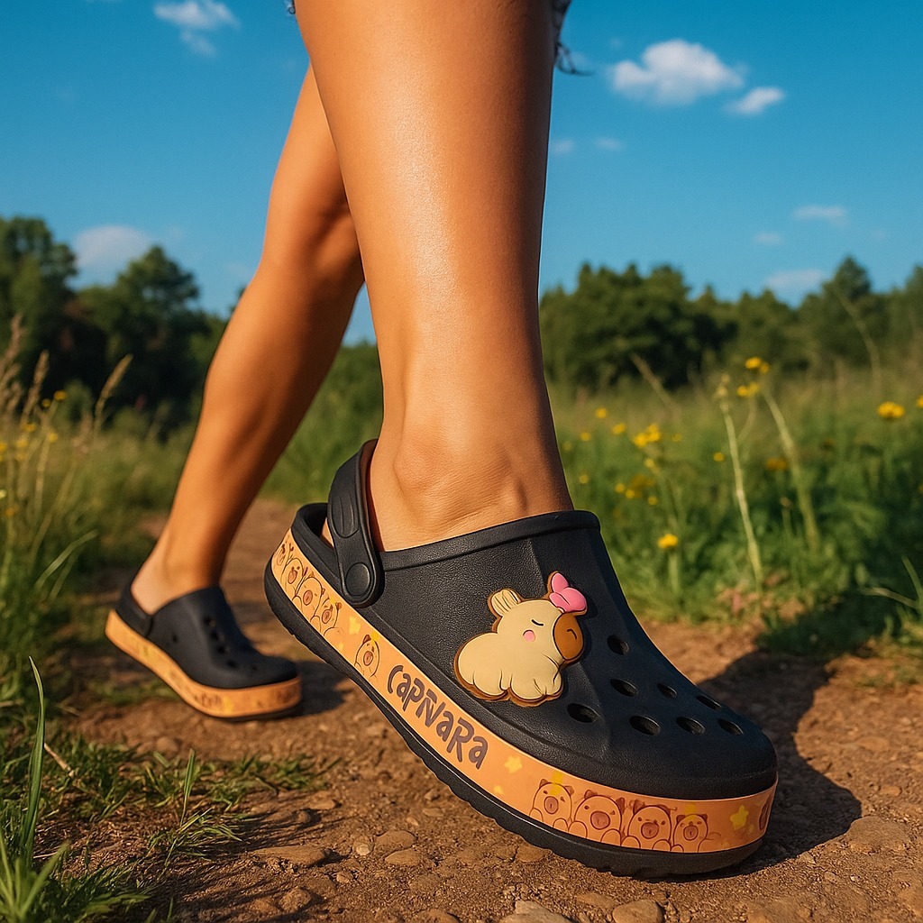 Sandália Babuche Adulto Capivara Feminino e Masculino Promoção Leve Macio Confortável em Oferta na Shopee