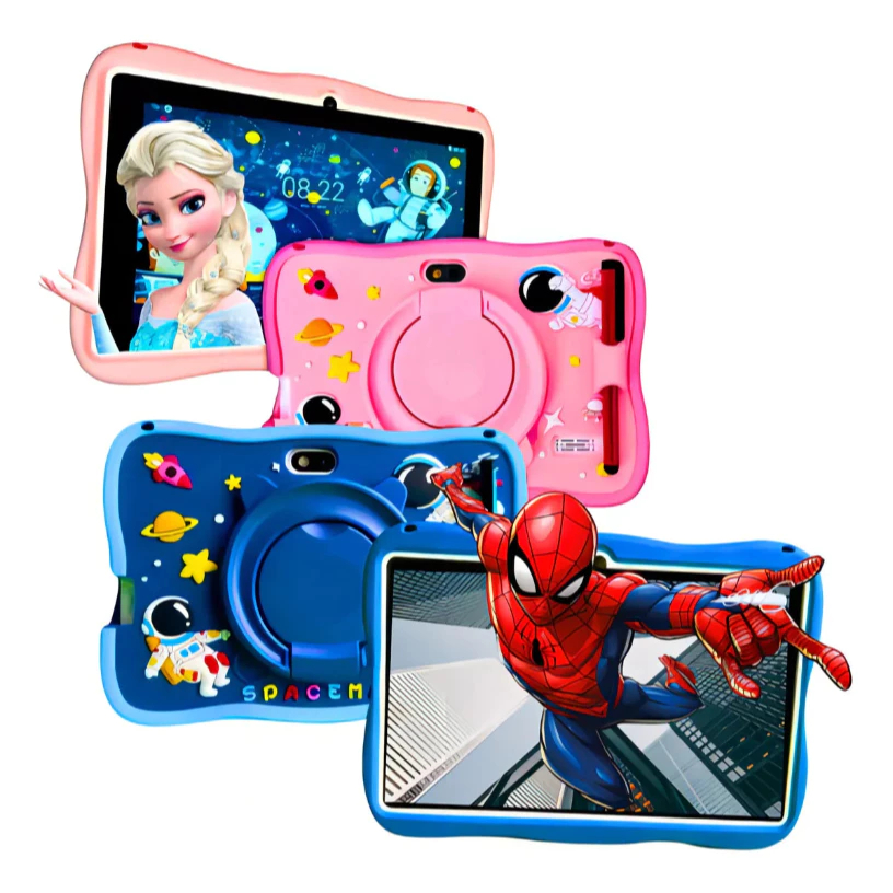 Imagem Tablet infantil de 7 polegadas, tablet Android, tablet Q88, tablet para presente, versão WIFI