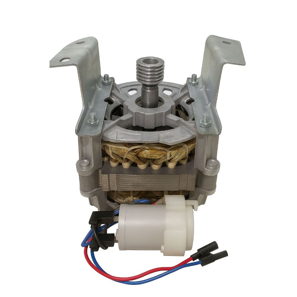 Motor de Tanquinho Colormaq 10kg a 20 kilos com Suporte polia fina 127v/220v