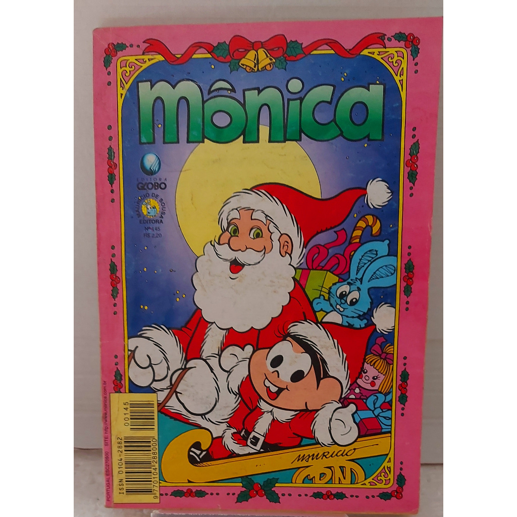 Mônica 145 - Novembro/1998 - o Caso das Árvores-Maurício de Sousa