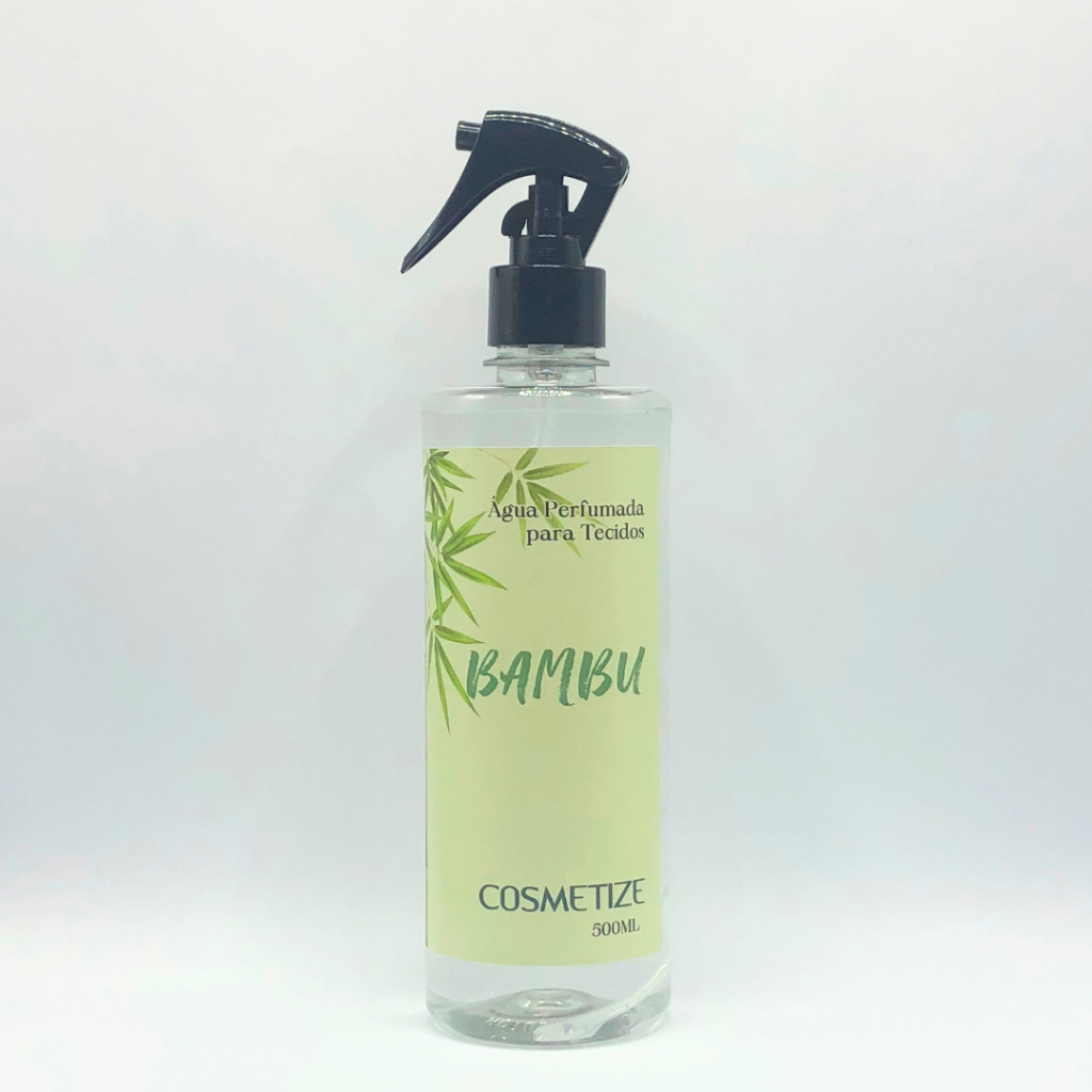 Água Perfumada para Tecidos Bambu 500ml Cosmetize