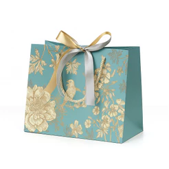 Sacola de Presente Embalagem Premium Reforçada Luxo Reutilizável kit com 5 ou 10 uni