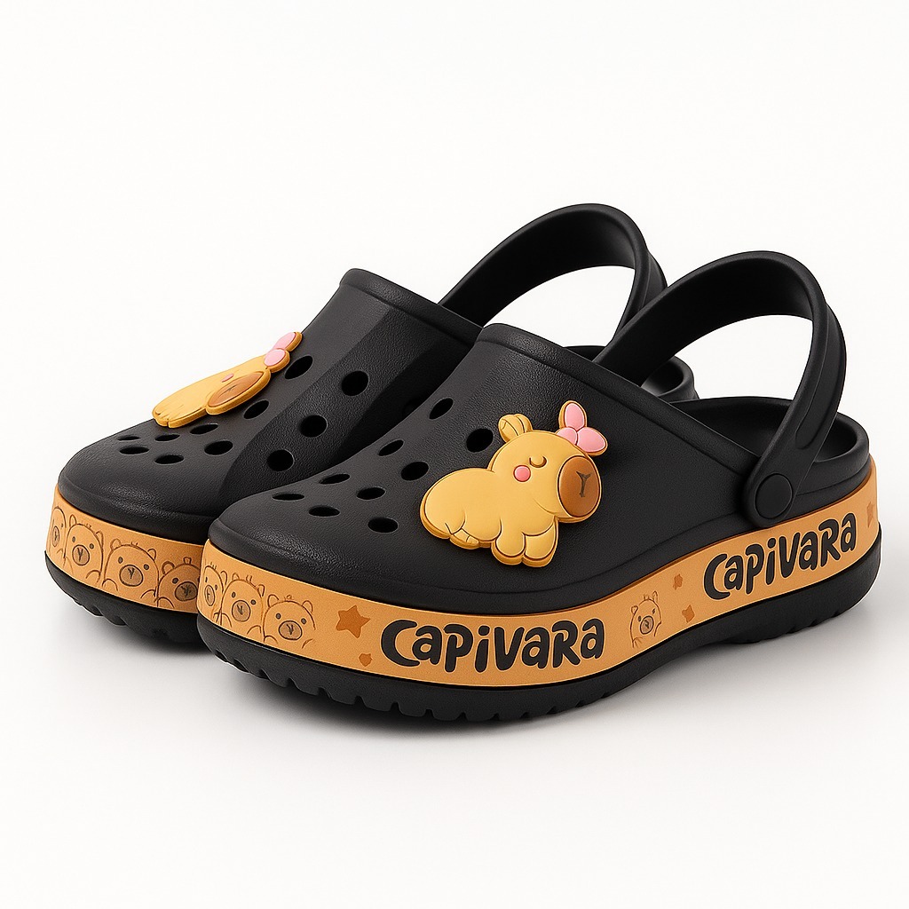 Babuche Capivara Unissex Adulto Juvenil Leve Confortável Lançamento