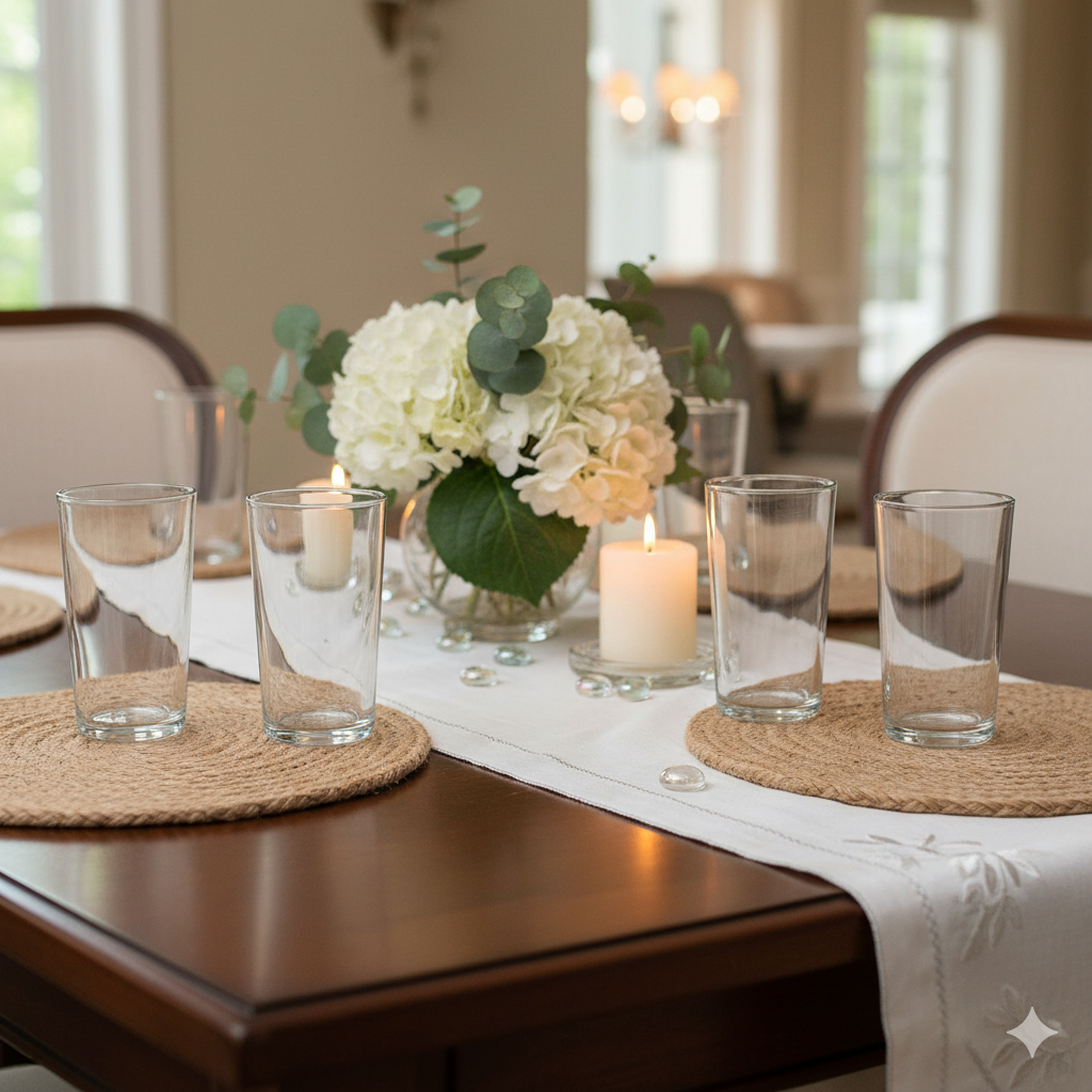 Jogo de Copos de Vidro 225ml 6 Peças Napoli em Oferta na Shopee