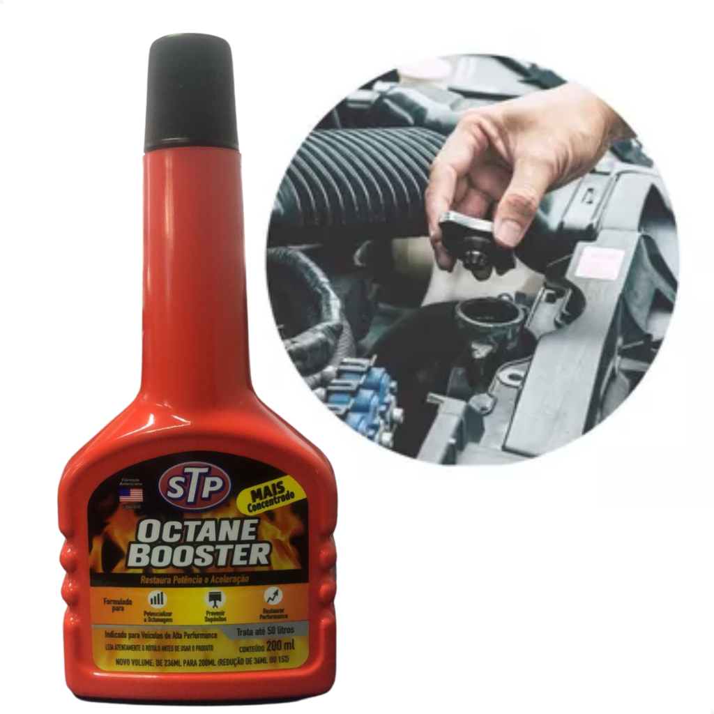 Aditivo Gasolina Octane Booster Stp Limpa Injetores Admissão em Oferta na Shopee