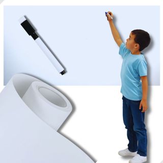 Quadro Adesivo Branco ou Preto Tipo Lousa Rolo 2mx45cm Caneta ou Giz Incluso Quadro Adesivo p/Parede em Oferta na Shopee